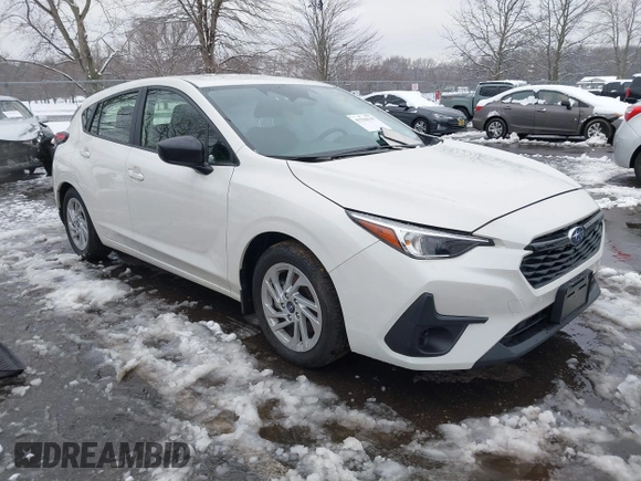 2024 Subaru Impreza with VIN JF1GUABC2R8320005, listed as a IAAI auction lot 41510119 with 14,113 mi miles and . Bid and sale history available at DreamBid. Image 1.