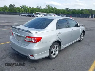 2013 Toyota Corolla L with VIN 5YFBU4EE7DP133536, listed as a IAAI auction lot 42067296 with 217,372 mi miles. Bid and sale history available at carsss.com. Image 4.