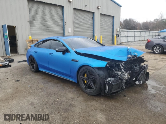 2019 Mercedes-Benz AMG GT 63 S z VIN WDD7X8KB1KA001443, wystawiony jako Copart lot #83770624 z przebiegiem 58 852 mil mil oraz Szkoda całkowita • Salvage title. Historia ofert i sprzedaży dostępna na DreamBid. Obrazek 4.