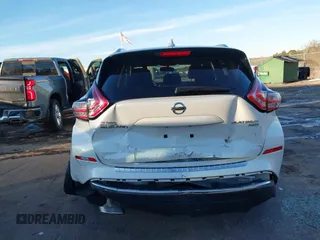 2017 Nissan Murano S with VIN 5N1AZ2MH5HN118819, listed as a IAAI auction lot 41359898 with 92,052 mi miles and . Bid and sale history available at DreamBid. Image 16.