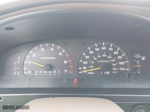 1998 Toyota 4Runner Limited with VIN JT3HN87RXW0144093, listed as a IAAI auction lot 41520901 with 205,623 mi miles. Bid and sale history available at carsss.com. Image 7.