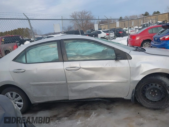 2016 Toyota Corolla L with VIN 2T1BURHE6GC643373, listed as a IAAI auction lot 41641399 with 85,088 mi miles and . Bid and sale history available at DreamBid. Image 14.