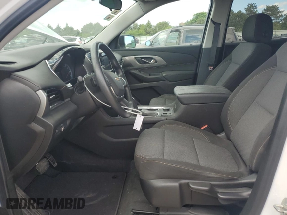 2020 Chevrolet Traverse LS with VIN 1GNERFKW0LJ312325, listed as a Copart auction lot 57518125 with 53,748 mi miles and Salvage title. Bid and sale history available at DreamBid. Image 7.