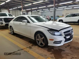 2014 Mercedes-Benz CLS 550 with VIN WDDLJ7DB9EA114598, listed as a Copart auction lot 58424085 with 154,231 mi miles and Clean title. Bid and sale history available at DreamBid. Image 4.