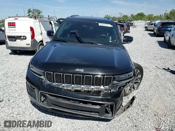 2021 Jeep Grand Cherokee Overland with VIN 1C4RJKDGXM8166511, listed as a Copart auction lot 49249295 with 60,115 mi miles and Salvage title. Bid and sale history available at DreamBid. Image 12.
