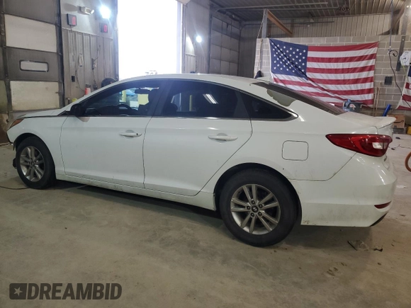 2017 Hyundai Sonata 2.4L with VIN 5NPE24AF4HH560886, listed as a Copart auction lot 44918945 with 112,226 mi miles and Salvage Title. Bid and sale history available at carsss.com. Image 2.