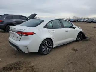 2021 Toyota Corolla SE with VIN 5YFS4MCE6MP060663, listed as a Copart auction lot 44271495 with 56,768 mi miles and Salvage Title. Bid and sale history available at carsss.com. Image 3.