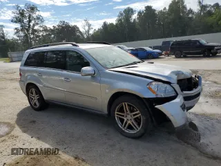2009 Mercedes-Benz GL-Class 4.6L with VIN 4JGBF71E29A450066, listed as a Copart auction lot 73738034 with 108,285 mi miles and Salvage Title. Bid and sale history available at carsss.com. Image 4.