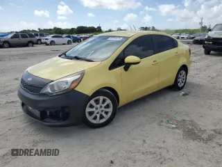 2016 Kia Rio LX with VIN KNADM4A35G6539630, listed as a Copart auction lot 65754674 with 87,478 mi miles and Salvage Title. Bid and sale history available at DreamBid. Image 1.