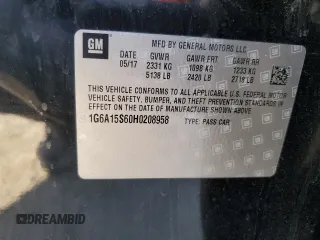 2017 Cadillac CTS-V z VIN 1G6A15S60H0208958, wystawiony jako Copart lot #43529704 z przebiegiem 74 025 mil mil oraz Szkoda całkowita • Salvage title. Historia ofert i sprzedaży dostępna na DreamBid. Obrazek 12.