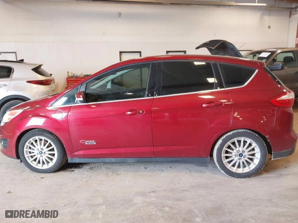 2015 Ford C-Max Energi SEL with VIN 1FADP5CU8FL101857, listed as a IAAI auction lot 41930615 with 148,579 mi miles. Bid and sale history available at carsss.com. Image 14.