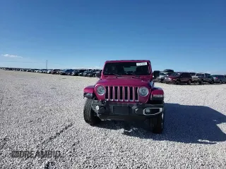 2022 Jeep Wrangler Unlimited Sahara with VIN 1C4HJXEN9NW120171, listed as a Copart auction lot 47029585 with 25,085 mi miles and Salvage Title. Bid and sale history available at DreamBid. Image 13.