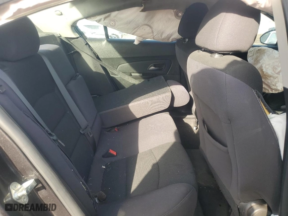 2014 Chevrolet Cruze 1LT with VIN 1G1PC5SB1E7406992, listed as a Copart auction lot 49529705 with 0 mi miles and Salvage Title. Bid and sale history available at carsss.com. Image 10.