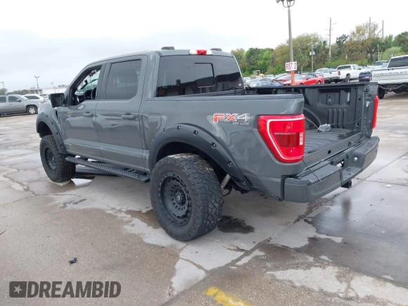 2021 Ford F-150 XL with VIN 1FTFW1EDXMFC59379, listed as a IAAI auction lot 41726978 with 37,188 mi miles. Bid and sale history available at carsss.com. Image 3.