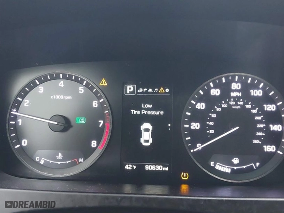 2016 Hyundai Sonata 2.4L Sport with VIN 5NPE34AF7GH324356, listed as a IAAI auction lot 40931068 with 90,630 mi miles. Bid and sale history available at carsss.com. Image 7.