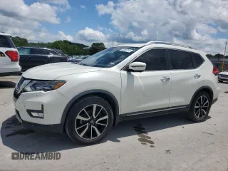 2017 Nissan Rogue S with VIN JN8AT2MVXHW254714, listed as a Copart auction lot 58088715 with 130,630 mi miles and Salvage title. Bid and sale history available at DreamBid. Image 1.
