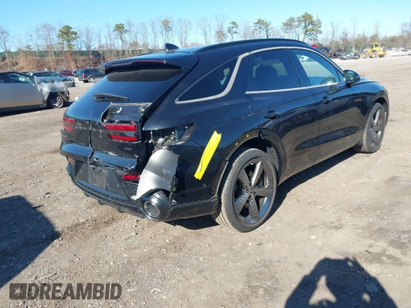 2023 Genesis GV70 2.5T with VIN KMUMADTB4PU102310, listed as a IAAI auction lot 41897322 with 7,871 mi miles and . Bid and sale history available at DreamBid. Image 4.