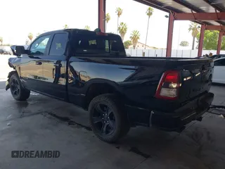 2021 Ram 1500 Big Horn with VIN 1C6SRFBT2MN562927, listed as a IAAI auction lot 42386848 with 83,858 mi miles and . Bid and sale history available at DreamBid. Image 3.