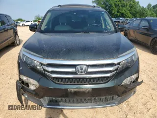 2018 Honda Pilot Elite with VIN 5FNYF6H03JB019900, listed as a Copart auction lot 57497235 with 60,358 mi miles and Salvage title. Bid and sale history available at DreamBid. Image 5.