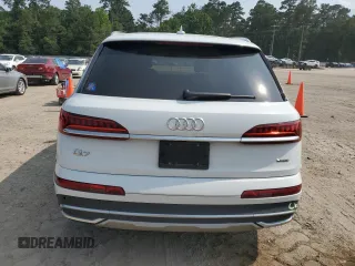 2022 Audi Q7 Premium Plus with VIN WA1LJBF79ND017822, listed as a Copart auction lot 59515795 with 71,101 mi miles and Salvage title. Bid and sale history available at DreamBid. Image 6.
