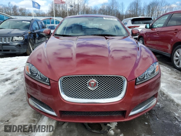 2013 Jaguar XF V6 SC with VIN SAJWJ0EF7D8S81808, listed as a Copart auction lot 44394165 with 0 mi miles and Clean Title. Bid and sale history available at carsss.com. Image 5.