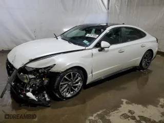 2022 Hyundai Sonata Limited with VIN KMHL34J23NA182544, listed as a Copart auction lot 42767605 with 22,958 mi miles and Salvage Title. Bid and sale history available at carsss.com. Image 1.