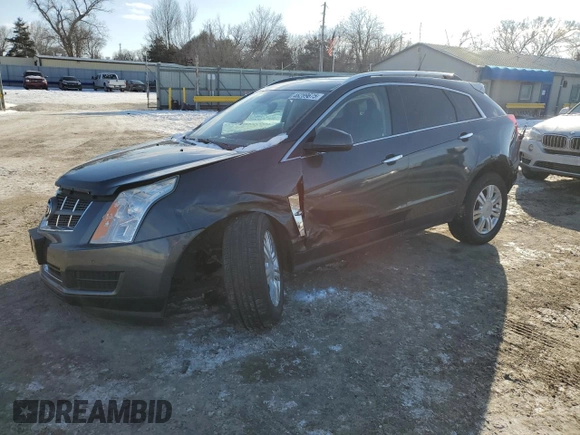 2010 Cadillac SRX Luxury Collection with VIN 3GYFNDEY9AS627866, listed as a Copart auction lot 46289675 with 85,690 mi miles and Salvage Title. Bid and sale history available at carsss.com. Image 1.