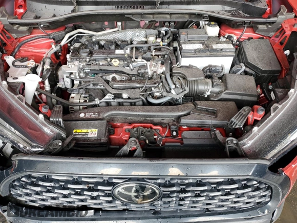 2023 Toyota Corolla Cross LE with VIN 7MUCAAAG6PV046568, listed as a Copart auction lot 56658195 with 30,482 mi miles and Non repairable. Bid and sale history available at DreamBid. Image 12.