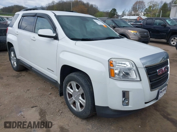 2015 GMC Terrain SLT with VIN 2GKFLXE31F6312569, listed as a IAAI auction lot 42031471 with 98,038 mi miles and . Bid and sale history available at carsss.com. Image 1.