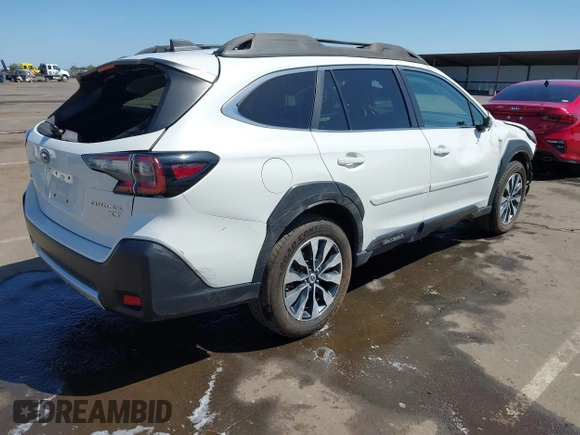 2023 Subaru Outback Limited XT with VIN 4S4BTGND3P3176792, listed as a IAAI auction lot 42077573 with 65,618 mi miles and . Bid and sale history available at DreamBid. Image 4.
