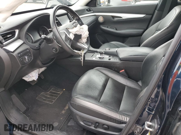 2019 Infiniti QX50 Essential z VIN 3PCAJ5M11KF101439, wystawiony jako Copart lot #55572915 z przebiegiem 66 290 mil mil oraz Szkoda całkowita • Salvage title. Historia ofert i sprzedaży dostępna na DreamBid. Obrazek 7.