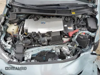 2017 Toyota Prius Two z VIN JTDKBRFU9H3566248, wystawiony jako Copart lot #56851065 z przebiegiem 66 409 mil mil oraz Szkoda całkowita • Salvage title. Historia ofert i sprzedaży dostępna na DreamBid. Obrazek 11.