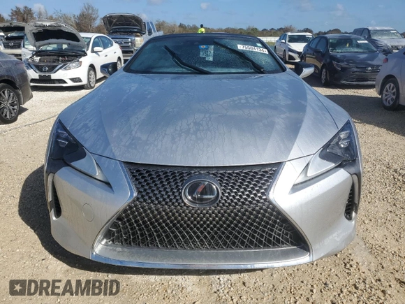 2021 Lexus LC with VIN JTHKPAAY1MA103859, listed as a Copart auction lot 75504134 with 0 mi miles and Non Repairable. Bid and sale history available at carsss.com. Image 5.