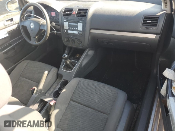 2008 Volkswagen Rabbit S with VIN WVWAB71K88W310025, listed as a Copart auction lot 81140854 with 172,923 mi miles and Salvage title. Bid and sale history available at DreamBid. Image 8.