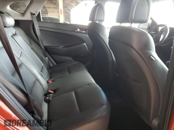 2016 Hyundai Tucson Limited z VIN KM8J33A25GU180703, wystawiony jako Copart lot #51739495 z przebiegiem 104 221 mil mil oraz Czysty tytuł • Clean title. Historia ofert i sprzedaży dostępna na DreamBid. Obrazek 10.