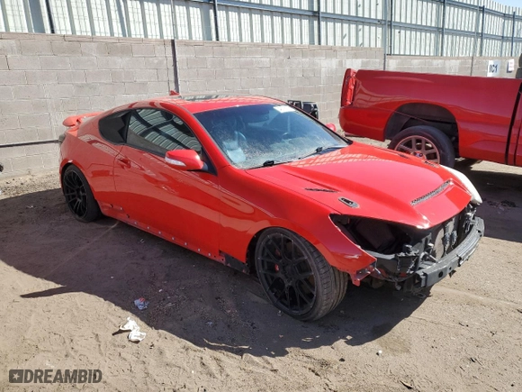 2016 Hyundai Genesis Coupe 3.8L Ultimate with VIN KMHHU6KJ4GU134511, listed as a Copart auction lot 48715175 with 138,408 mi miles and Salvage Title. Bid and sale history available at carsss.com. Image 4.