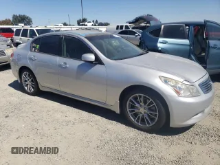 2008 Infiniti G35 with VIN JNKBV61E88M206354, listed as a Copart auction lot 69679054 with Not Provided miles and Salvage Title. Bid and sale history available at DreamBid. Image 4.