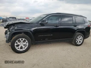 2022 Jeep Grand Cherokee Limited z VIN 1C4RJKBG6N8587372, wystawiony jako Copart lot #58485434 z przebiegiem 17 996 mil mil oraz Szkoda całkowita • Salvage title. Historia ofert i sprzedaży dostępna na DreamBid. Obrazek 1.
