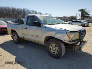 2008 Toyota Tacoma with VIN 5TENX22N48Z571489, listed as a Copart auction lot 48671065 with 261,845 mi miles and Salvage Title. Bid and sale history available at carsss.com. Image 4.