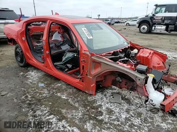 2022 Dodge Charger SRT Hellcat Redeye Widebody Jailbreak with VIN 2C3CDXL9XNH101459, listed as a Copart auction lot 44781985 with 11,000 mi miles and Salvage Title. Bid and sale history available at carsss.com. Image 10.