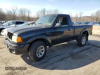2004 Ford Ranger XL with VIN 1FTYR10U44PB07129, listed as a Copart auction lot 49108875 with 0 mi miles and Salvage Title. Bid and sale history available at carsss.com. Image 1.