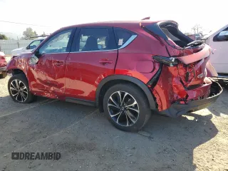 2023 Mazda CX-5 2.5 S Premium Package with VIN JM3KFBDM7P0192647, listed as a Copart auction lot 46900675 with 6,126 mi miles and Salvage Title. Bid and sale history available at carsss.com. Image 2.