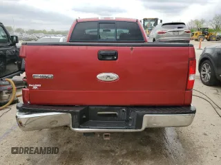 2008 Ford F-150 XL with VIN 1FTRW12W48FB28330, listed as a Copart auction lot 53896705 with 190,788 mi miles and Salvage Title. Bid and sale history available at DreamBid. Image 6.