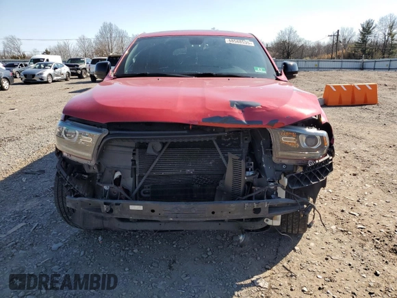 2015 Dodge Durango R/T with VIN 1C4SDHCTXFC873649, listed as a Copart auction lot 48588535 with 74,370 mi miles and Salvage Title. Bid and sale history available at DreamBid. Image 5.