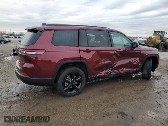2024 Jeep Grand Cherokee Altitude X with VIN 1C4RJKAG4R8617797, listed as a Copart auction lot 46740925 with 4,524 mi miles and Salvage title. Bid and sale history available at DreamBid. Image 3.