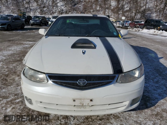 2001 Toyota Solara SE with VIN 2T1CG22PX1C474110, listed as a Copart auction lot 89078605 with 159,338 mi miles and Salvage Title. Bid and sale history available at carsss.com. Image 5.