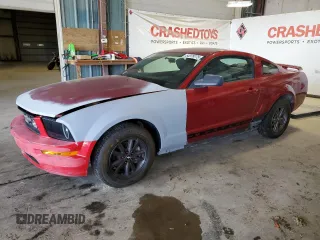2005 Ford Mustang Deluxe with VIN 1ZVFT80N255148461, listed as a Copart auction lot 54378275 with 169,599 mi miles and Clean Title. Bid and sale history available at carsss.com. Image 1.