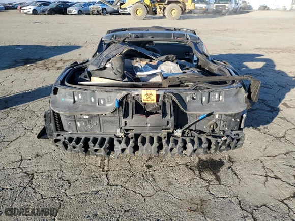2016 Chevrolet Corvette Z06 2LZ with VIN 1G1YS2D63G5608009, listed as a Copart auction lot 80321534 with 0 mi miles and Salvage Title. Bid and sale history available at carsss.com. Image 6.