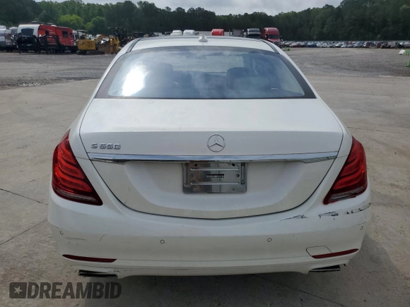 2014 Mercedes-Benz S 550 with VIN WDDUG8CB2EA050768, listed as a Copart auction lot 55399105 with 217,670 mi miles and Clean Title. Bid and sale history available at carsss.com. Image 6.