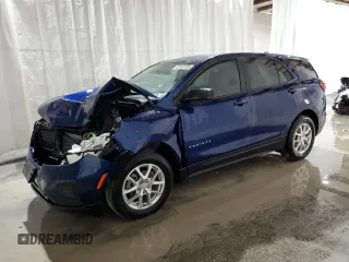 2023 Chevrolet Equinox LS z VIN 3GNAXSEG7PL161080, wystawiony jako Copart lot #52543155 z przebiegiem 30 886 mil mil oraz Szkoda całkowita • Salvage title. Historia ofert i sprzedaży dostępna na DreamBid. Obrazek 1.